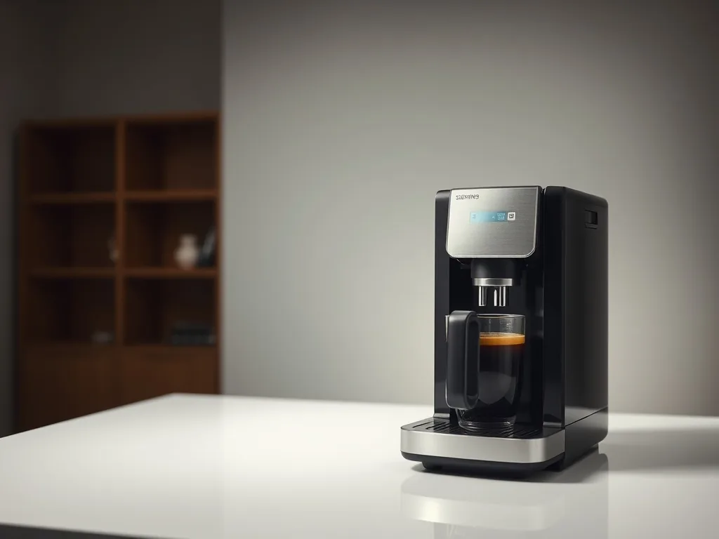 Siemens EQ.6 Kaffeevollautomat mit Milchschaumdüse und Tassenzubereitung