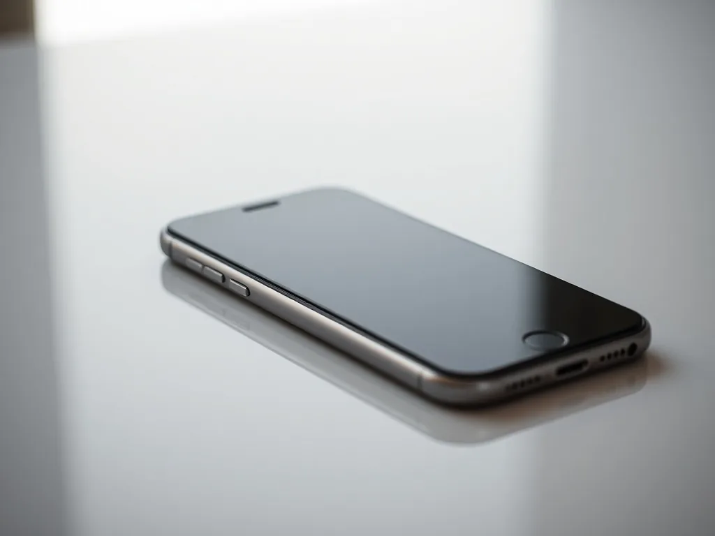 Ein iPhone 14 von vorne und von der Seite, daneben eine geöffnete Box mit dem Apple-Logo und eine Uhr als Symbol für die